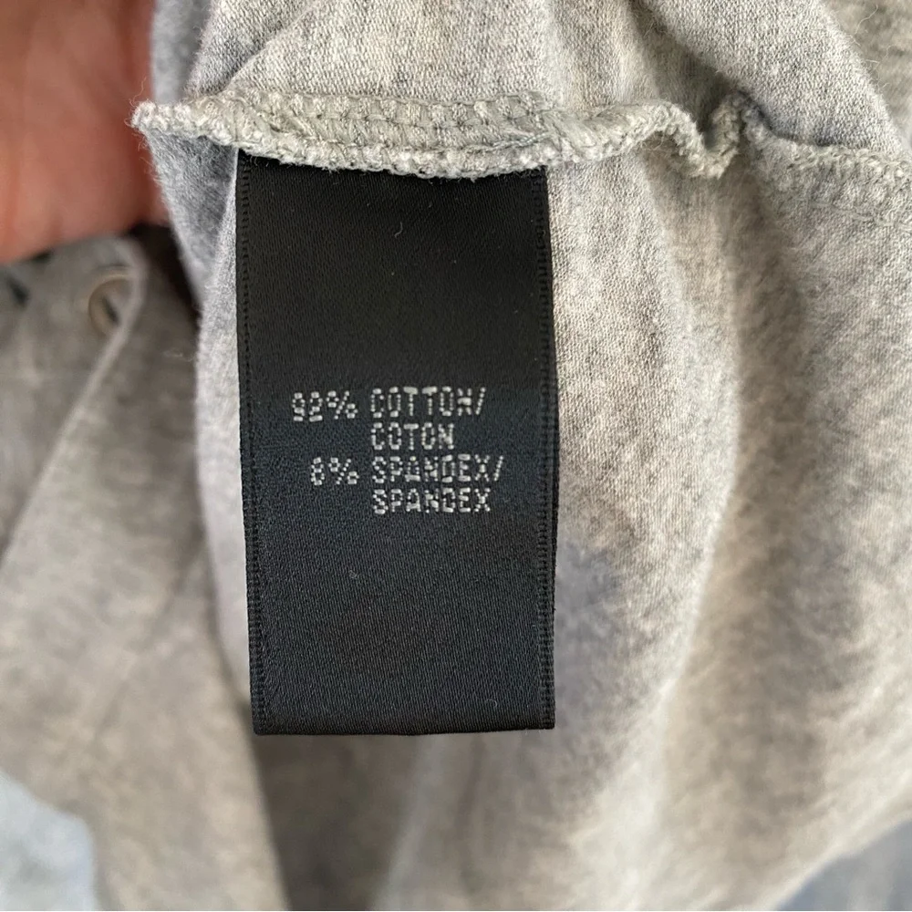 Lafayette 148 Gray Utility Casual Grunge‎ Soft Button-Up Shirt Small - Picture 6 of 7